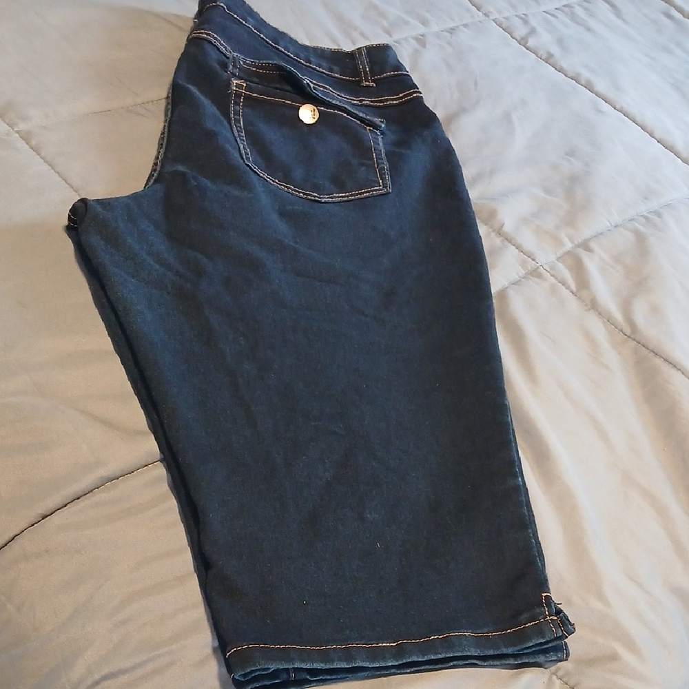 d. jeans Dark Blue Ankle & Cropped Women's Jeans